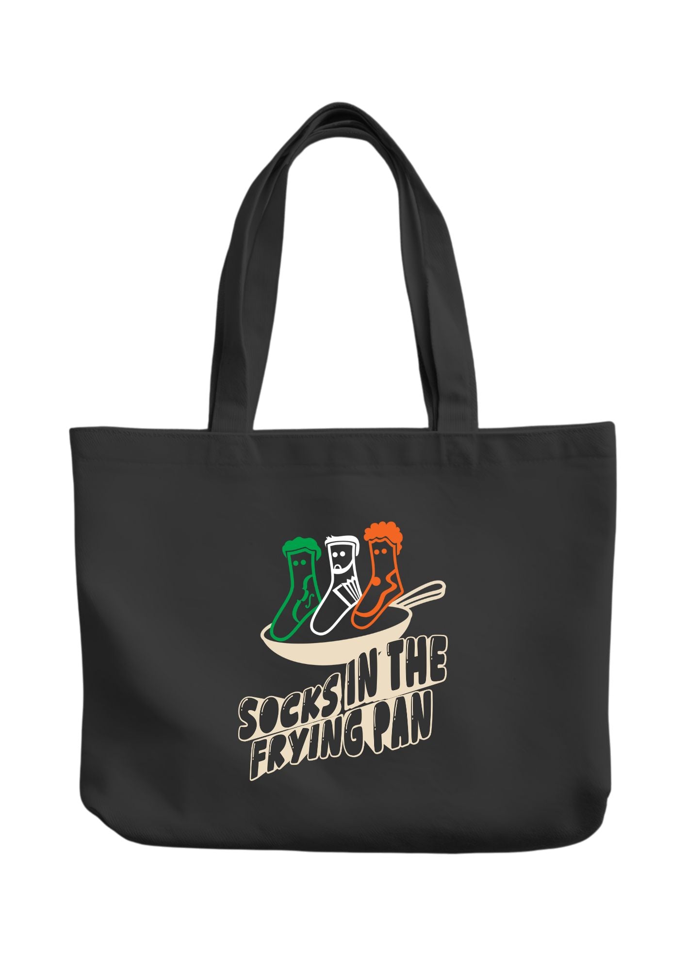 Socks in the Frying Pan Tote Bag