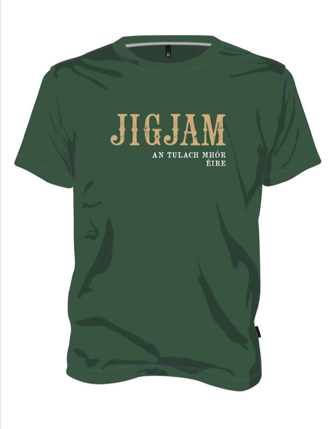 JigJam An Tulach Mhór Éire Green Ladies T-Shirt