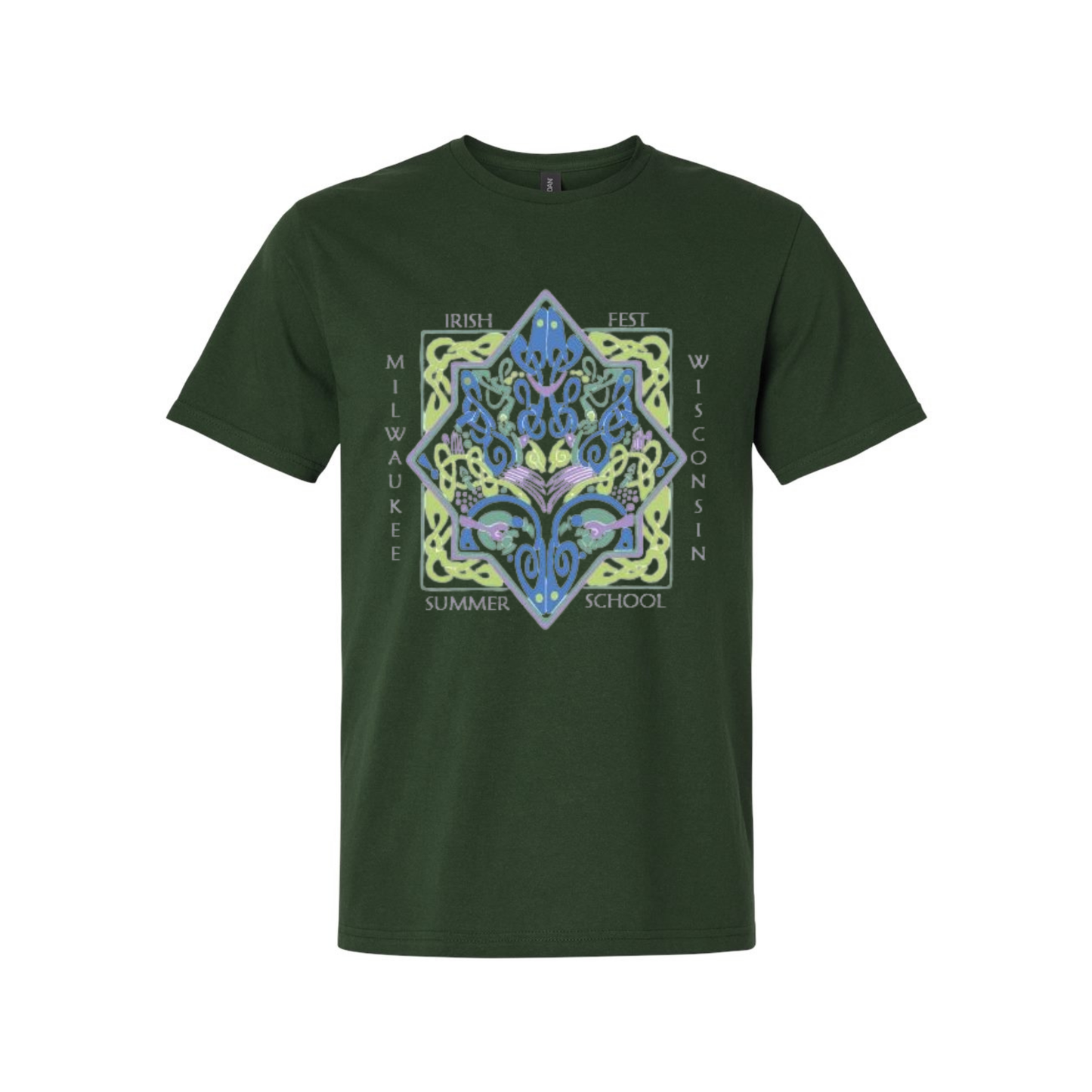 Unisex 2026 Milwaukee Irish Fest Summer School T-Shirt: Various Colors