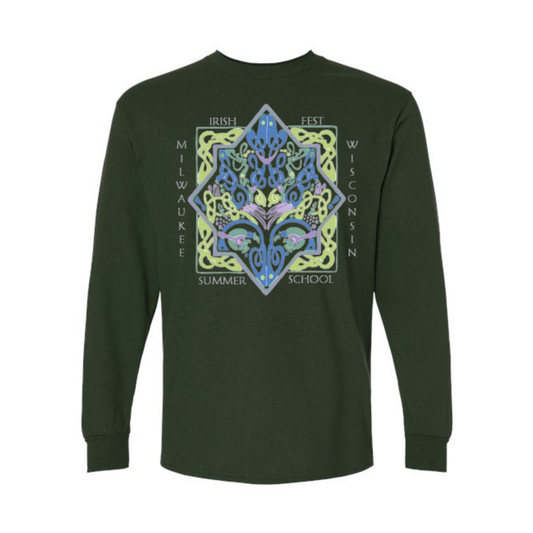 Unisex 2026 Milwaukee Irish Fest Summer School Long-Sleeve T-Shirt: Various Colors