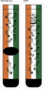 Irish Flag Socks in the Frying Pan Socks