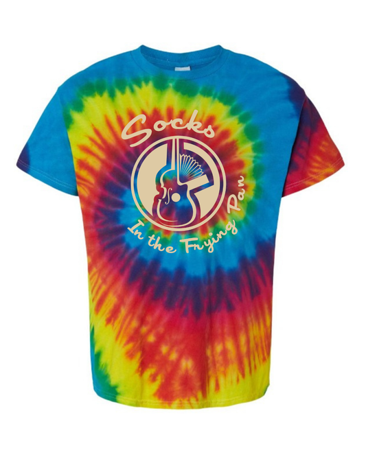 Tie-Dye Socks in the Frying Pan Unisex T-Shirt